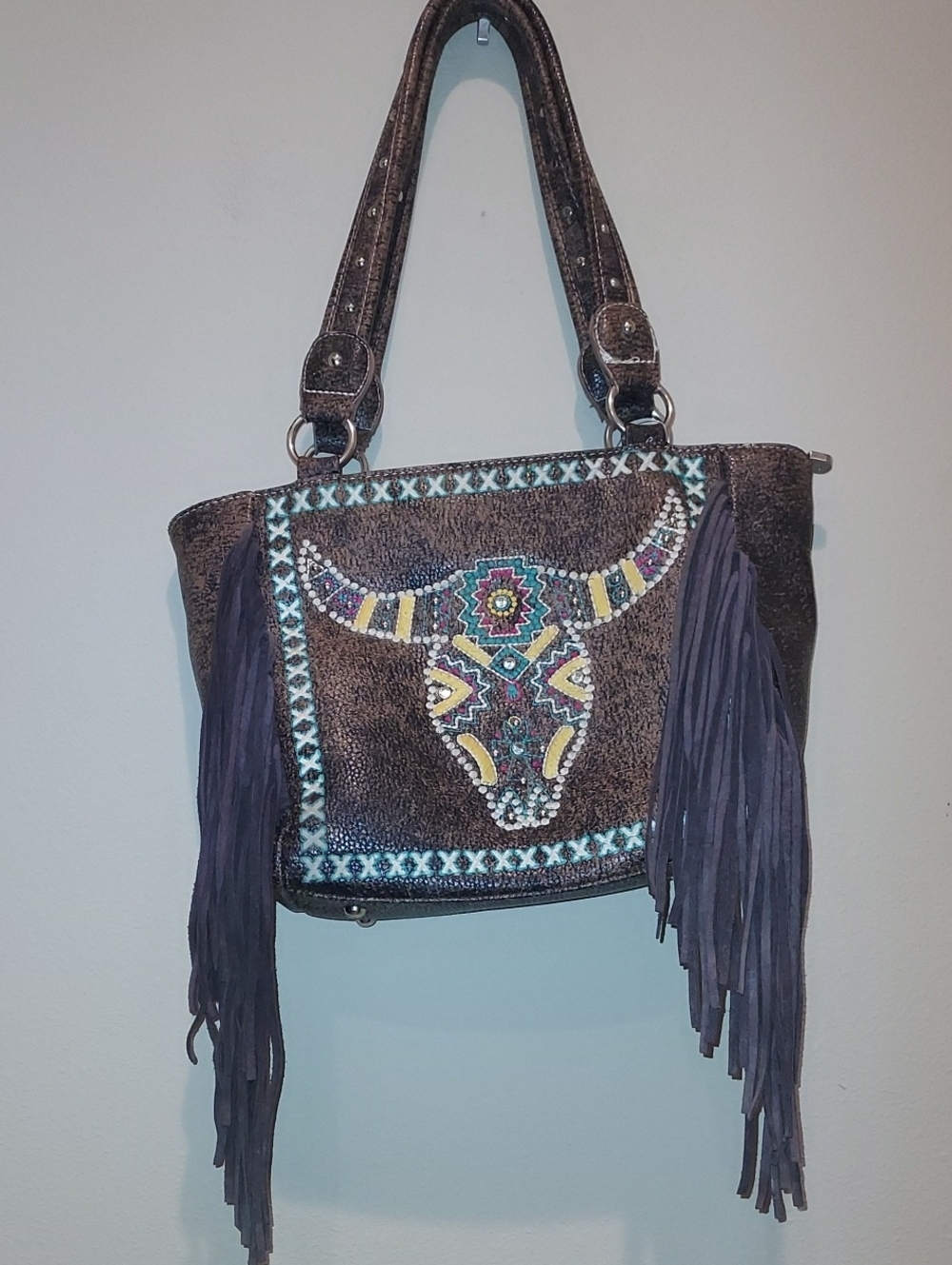 P&G Collection Western Style Conceald Carry Shoulder Bag